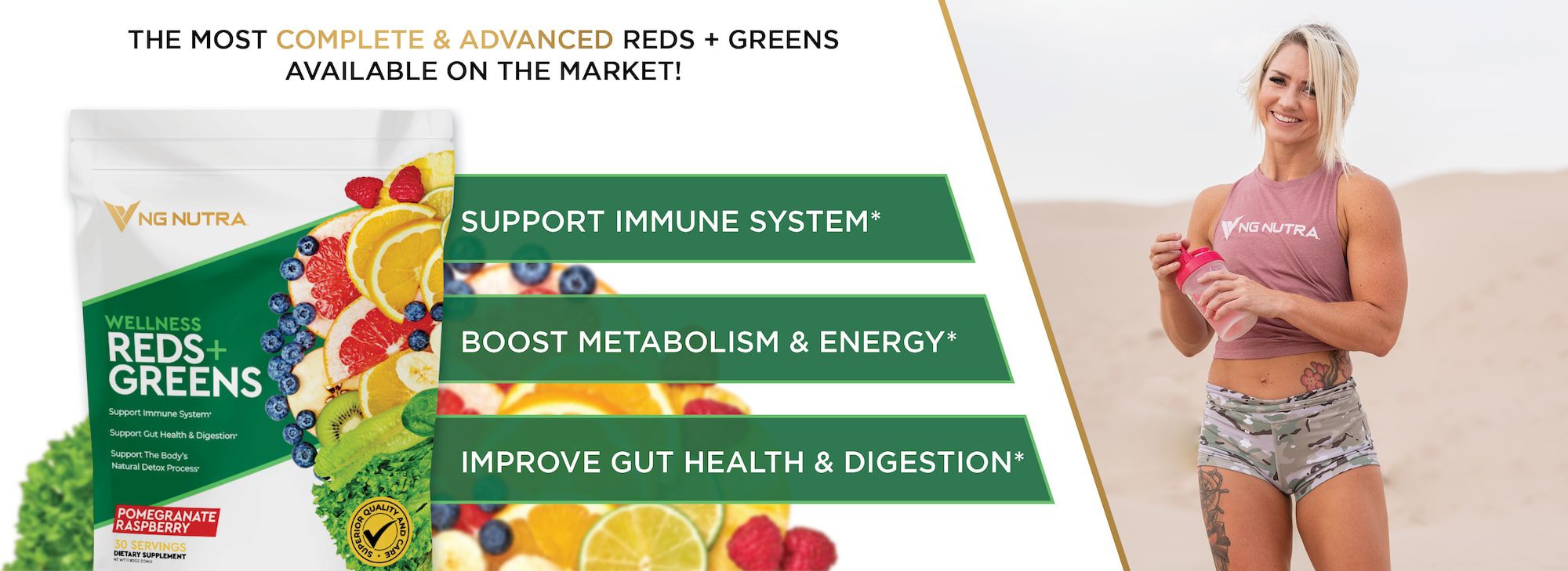 Wellness Reds + Greens