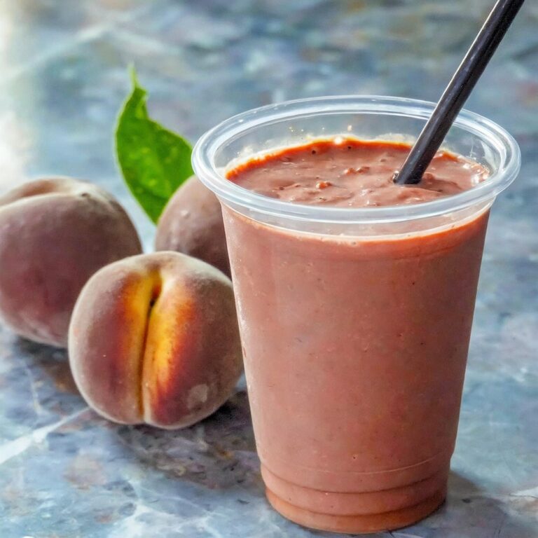 Peachylicious smoothie